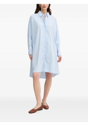Mos Mosh collared asymmetric shirt dress - Blue