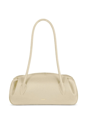 Yuzefi Oyster logo-detail shoulder bag - Neutrals