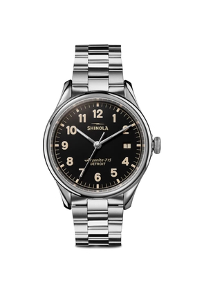 Shinola Vinton 38mm watch - Black