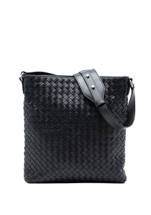 Bottega Veneta Pre-Owned 2012-2025 Nappa Intrecciato crossbody bag - Black