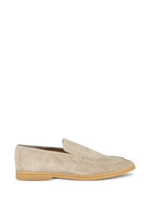 Eleventy suede loafers - Neutrals