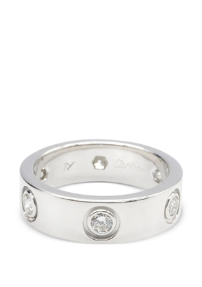 Cartier 10s Love diamond ring - Silver
