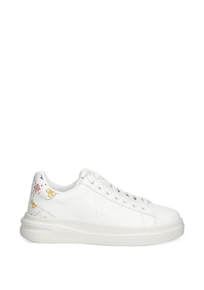 GUESS USA Elbina logo-print sneakers - White