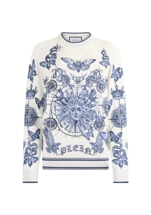 Philipp Plein round-neck sweater - Neutrals