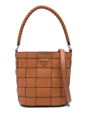 GUESS USA Maylee bucket bag - Brown
