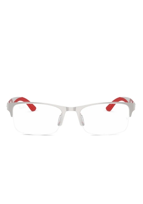 Ray-Ban RB7551 rectangle glasses - Silver