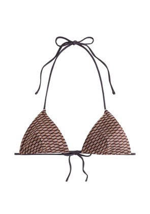 KITH Talia Li logo bikini top - Brown