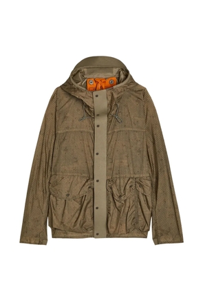 Ten C Skye checked jacket - Brown