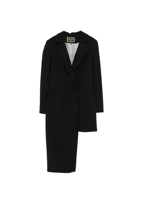 MITILIANE COUTURE asymmetric tuxedo jacket - Black