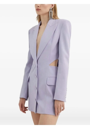 Aniye By blazer-style mini dress - Purple