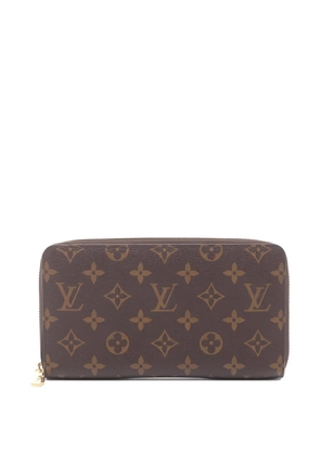 Louis Vuitton Pre-Owned 2021 long Zippy Monogram wallet - Brown