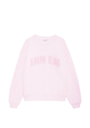 ANINE BING embroidered sweatshirt - Pink