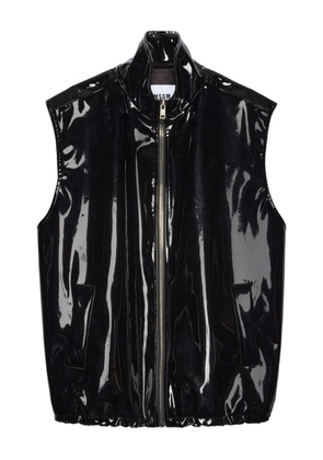 MSGM zip-fastening gilet - Black