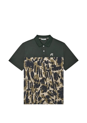 Malbon Golf camouflage-pattern polo shirt - Green