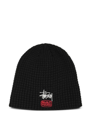 Stüssy Tough Skullcap beanie hat - Black