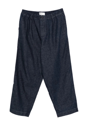 Universal Works elasticated-waistband jeans - Blue