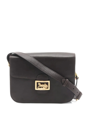 Celine Pre-Owned 2000s Horse Carriage leather shoulder bag - Brown