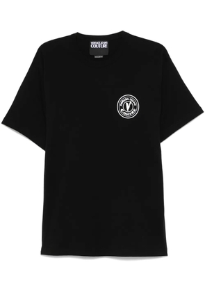 Versace Jeans Couture logo-print T-shirt - Black