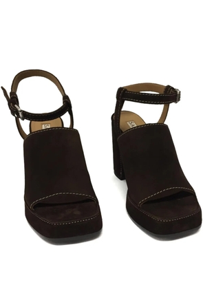 Sartore suede sandals - Brown