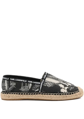Karl Lagerfeld Kamini espadrilles - Black