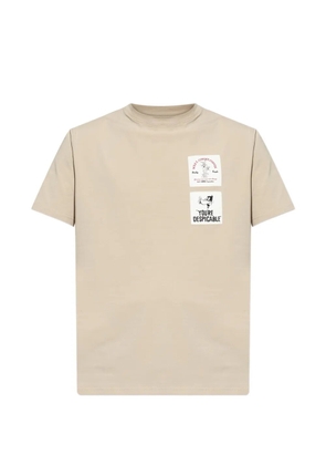 Iceberg patchwork T-shirt - Neutrals