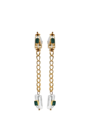 FENOMENA Veta chain-detail earrings - Gold