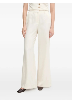 Gaudi pleated trousers - White