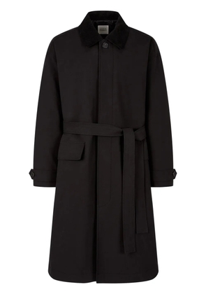 TOMBOY belted trench coat - Black