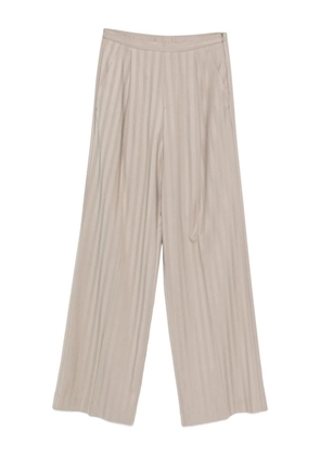 RAME stripe-pattern trousers - Neutrals