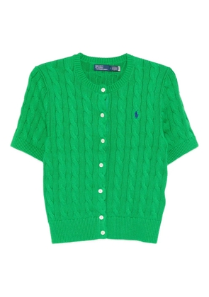 Polo Ralph Lauren logo-embroidered cardigan - Green