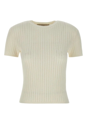 REMAIN knitted t-shirt - Neutrals