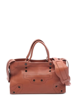 Balenciaga Pre-Owned 10s S Blackout City tote bag - Brown