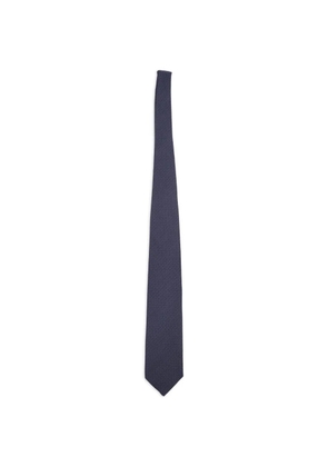 Corneliani patterned tie - Blue
