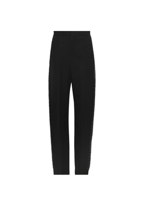 diotima high-waisted crystal trousers - Black