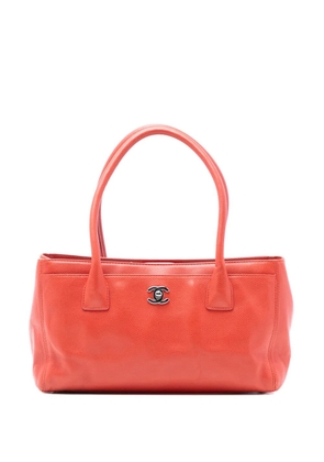 CHANEL Pre-Owned 2012-2013 Small Calfskin Executive Cerf tote bag - Red
