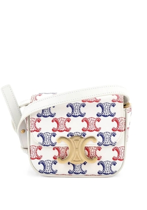 Celine Pre-Owned Triomphe Triomphe Coated Canvas Mini shoulder bag - Multicolour