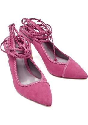 TITI ADESA ankle-wrap pointed pumps - Pink