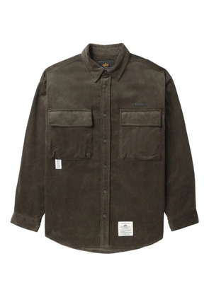 Alpha Industries corduroy pocket shirt - Green