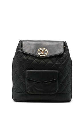 CHANEL Pre-Owned medium Trapuntato leather backpack - Black