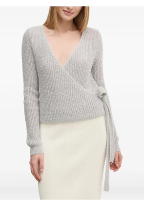 OUI tie waist knitwear - Grey