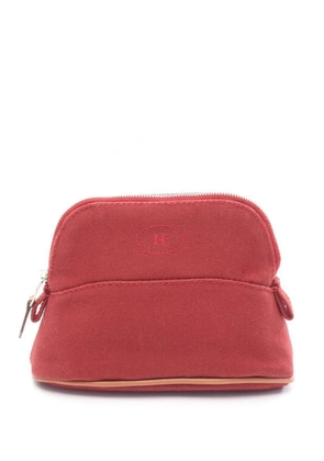 Hermès Pre-Owned 2000s mini Bolide top-zip make-up bag - Red