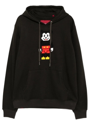 Mostly Heard Rarely Seen 8-Bit mouse-bear hoodie - Grey