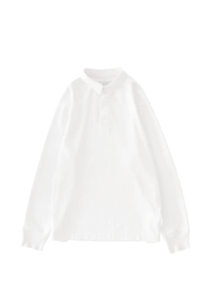 Studio Nicholson Alyk ribbed polo shirt - Blue