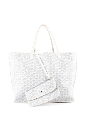 Goyard Pre-Owned Anjou Reversible Coated Canvas and Toile Canvas PM tote bag - White