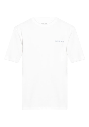 SAMSOE SAMSOE graphic-print T-Shirt - White