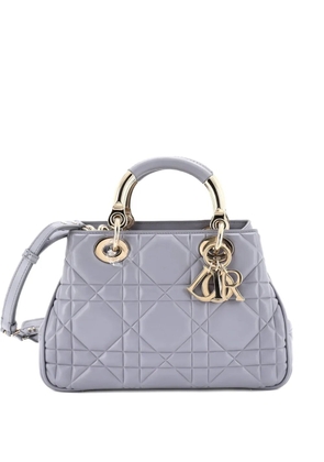 Christian Dior Pre-Owned Lady 95.22 Bag Cannage Embossed Leather Small crossbody bag - Grey