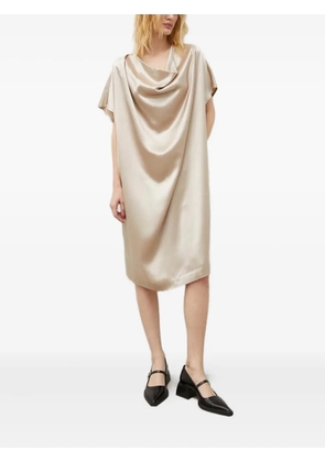 lovechild cowl-neck midi dress - Neutrals