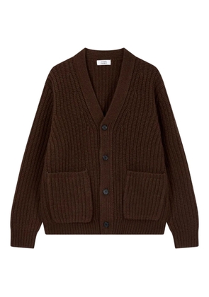 TOMBOY patch-pocket cardigan - Brown