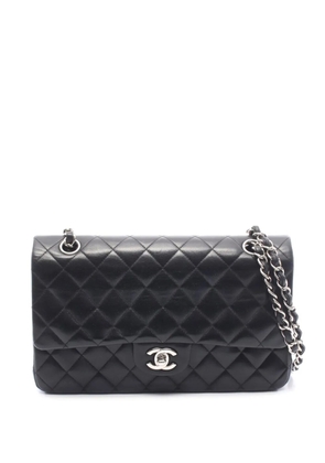 CHANEL Pre-Owned 2009-2010 Medium Classic Lambskin Double Flap shoulder bag - Black