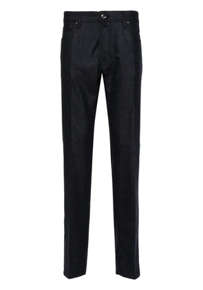 Jacob Cohën Prince of Wales check trousers - Blue